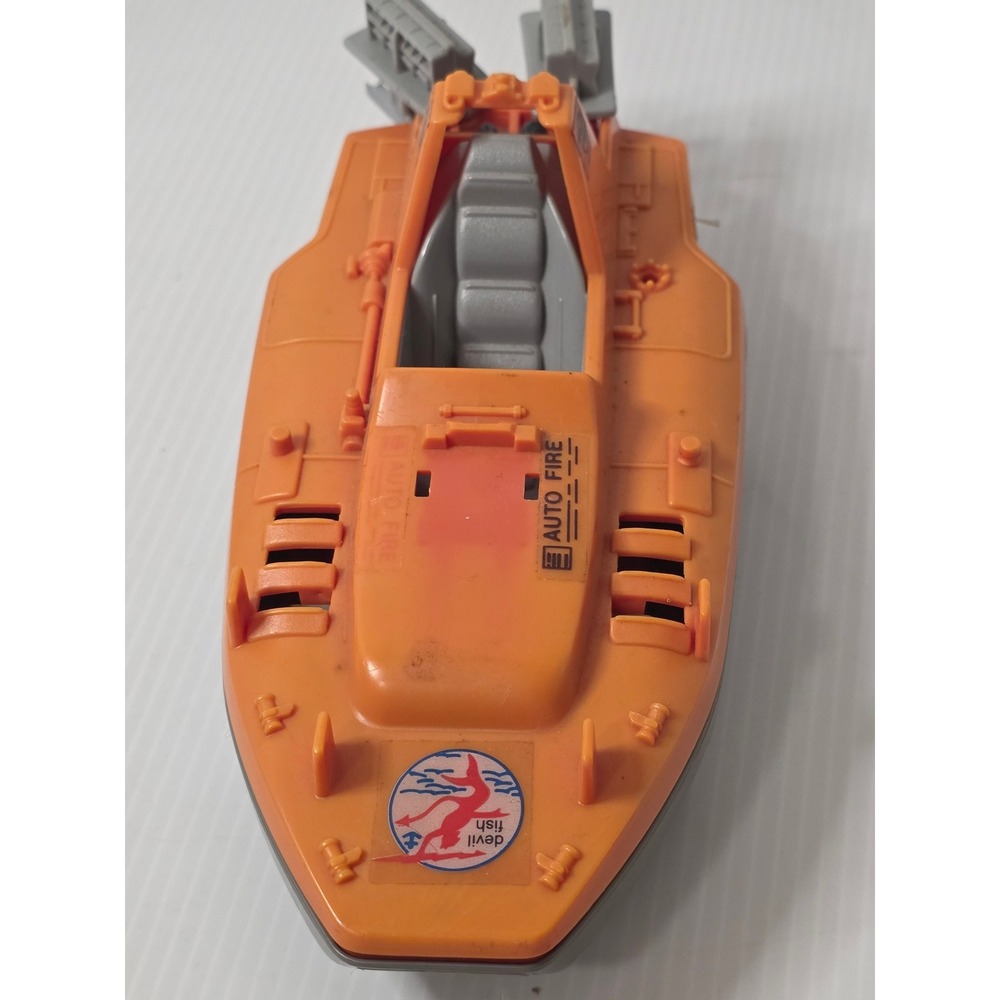1986 GI‎ Joe Devilfish Attack Boat Vehicle Hasbro Vintage Incomplete